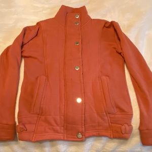 Orange jacket